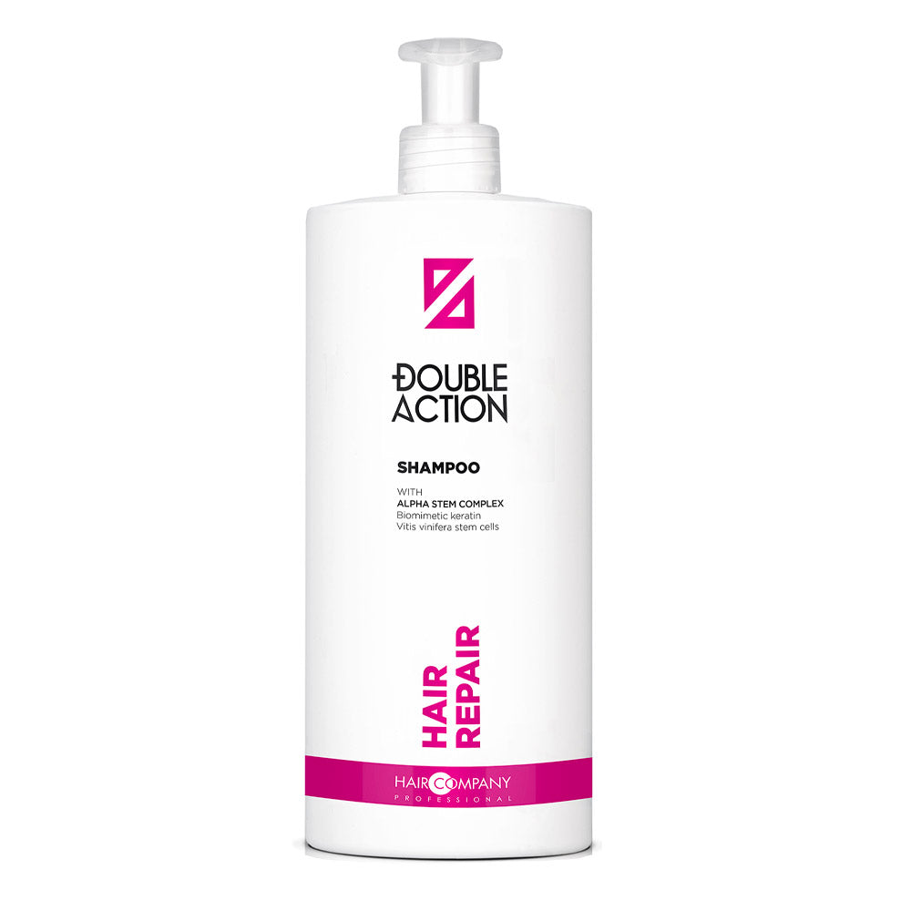 Hair Company Double Action Hair Repair Shampoo 1000ml- shampoo ricostruzione