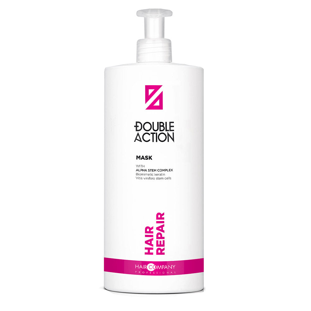 Hair Company Double Action Hair Repair Mask 1000ml - maschera ricostruzione
