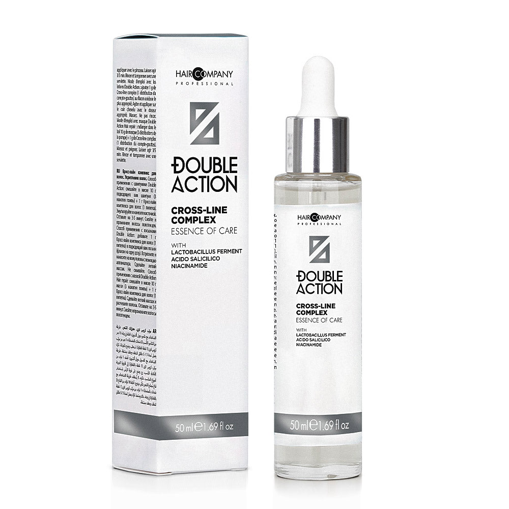 Hair Company Double Action Cross-Line Complex 50ml -  serum preparatore trattamenti