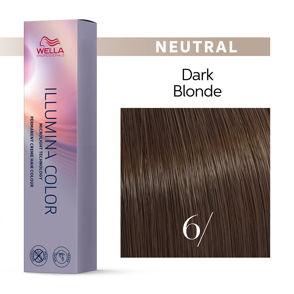 Wella Illumina Color 6/ Biondo Scuro 60ml  - colorazione permanente