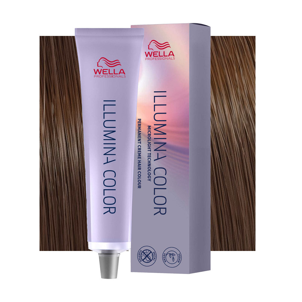 Wella Illumina Color 6/37 Biondo Scuro Oro Sabbia 60ml - colorazione permanente