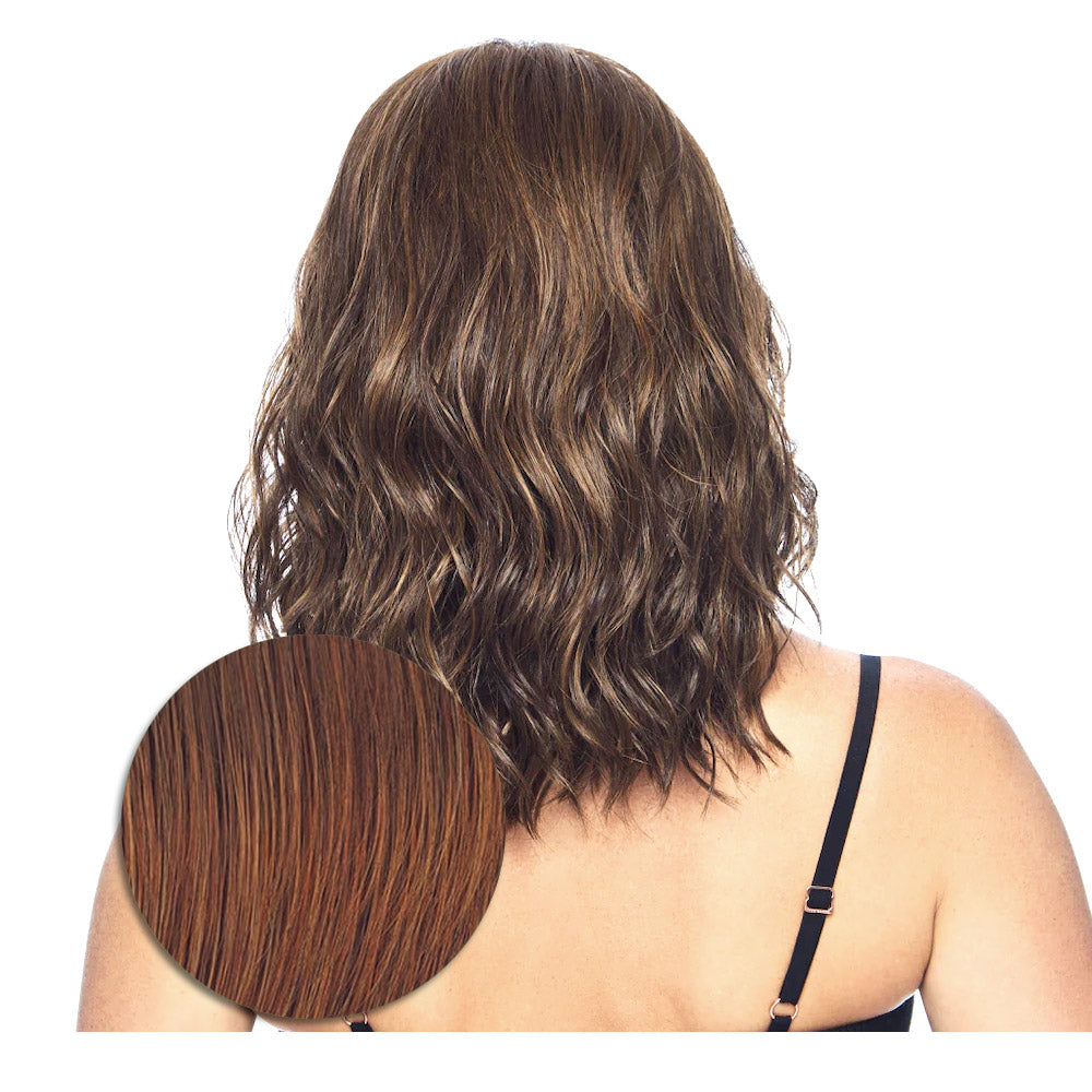 Hairdo Courtside Waves RL32/31 Castano Medio Rubino - parrucca taglio medio