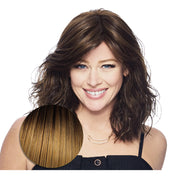 Hairdo Courtside Waves SS14/25 Biondo Caldo con Radice Castana  - parrucca taglio medio