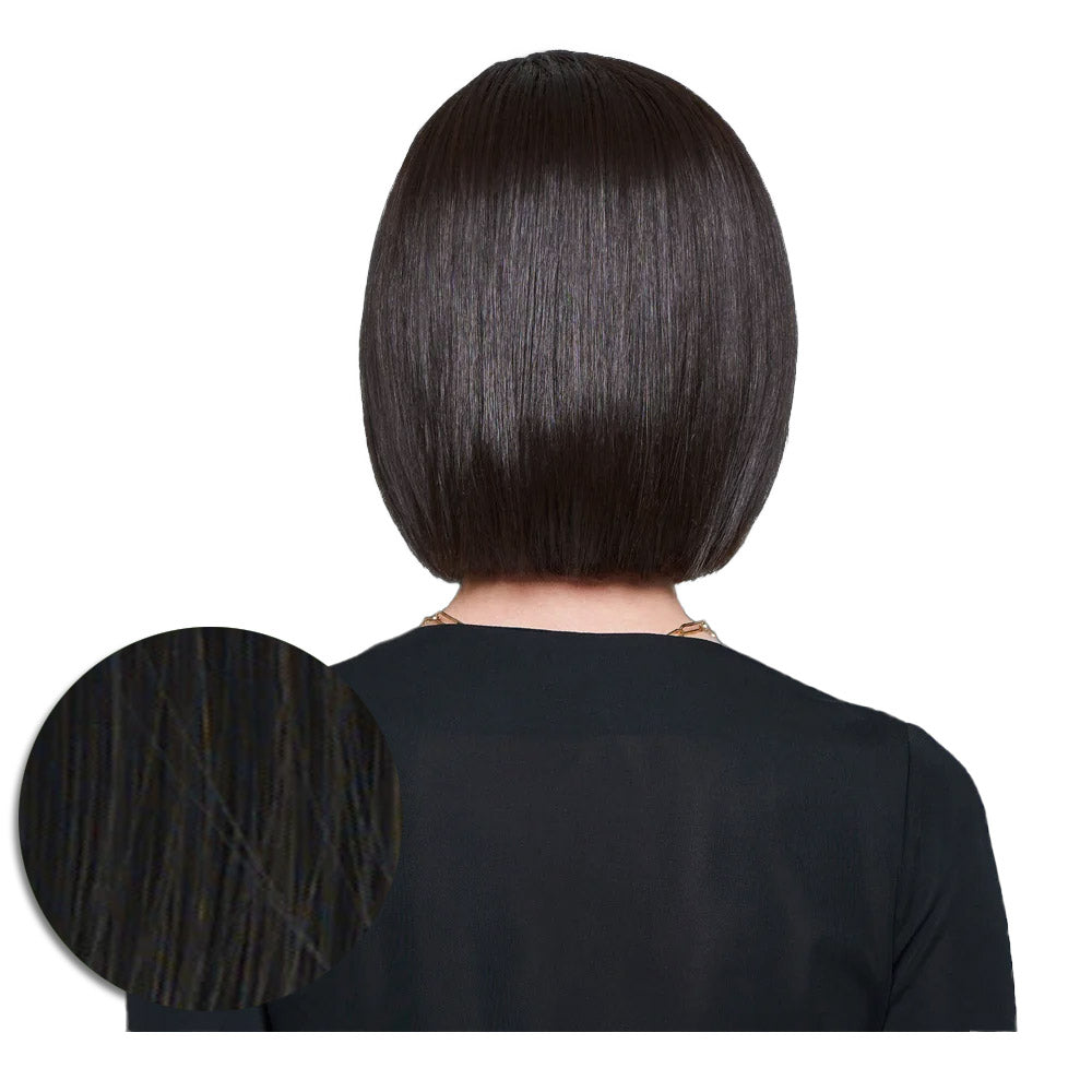 Hairdo Topper Top It Off R2 Nero - toupet con clip removibili