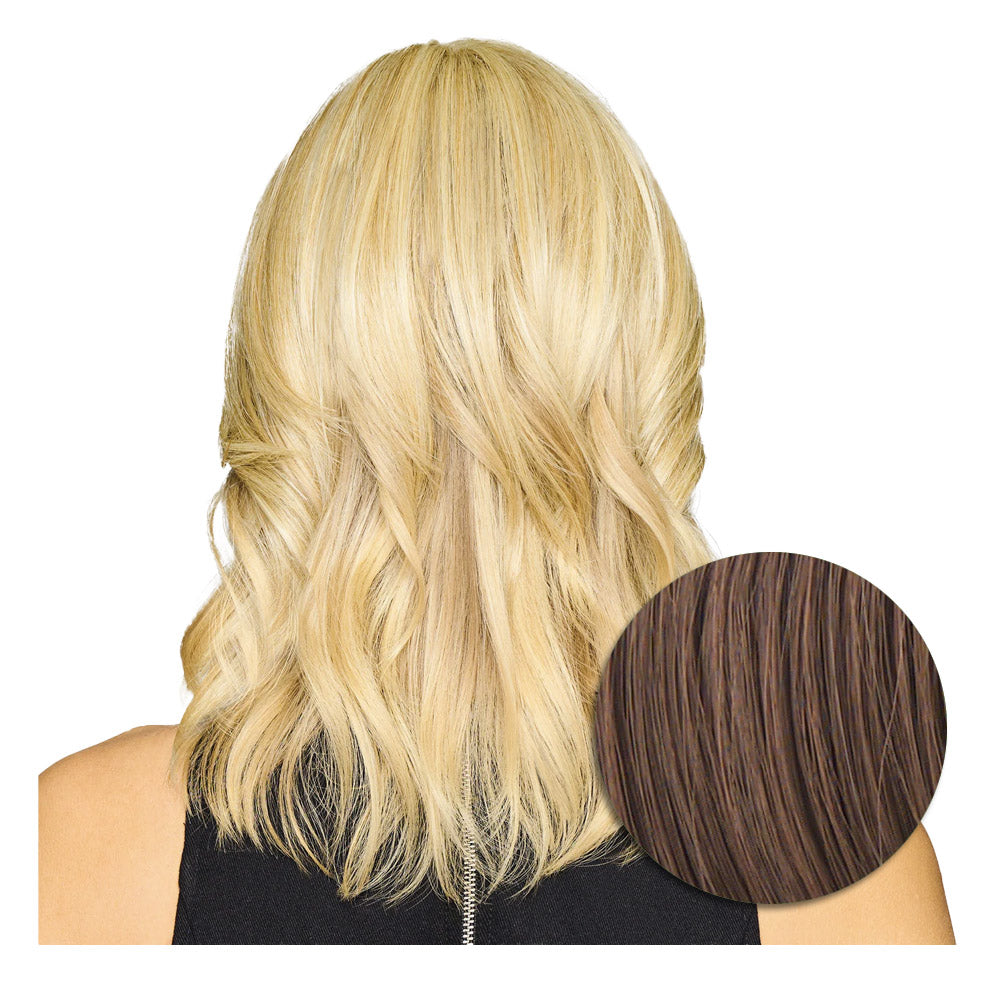 Hairdo Topper Stylish Wave R830 Castano Chiaro Dorato - toupet con onde