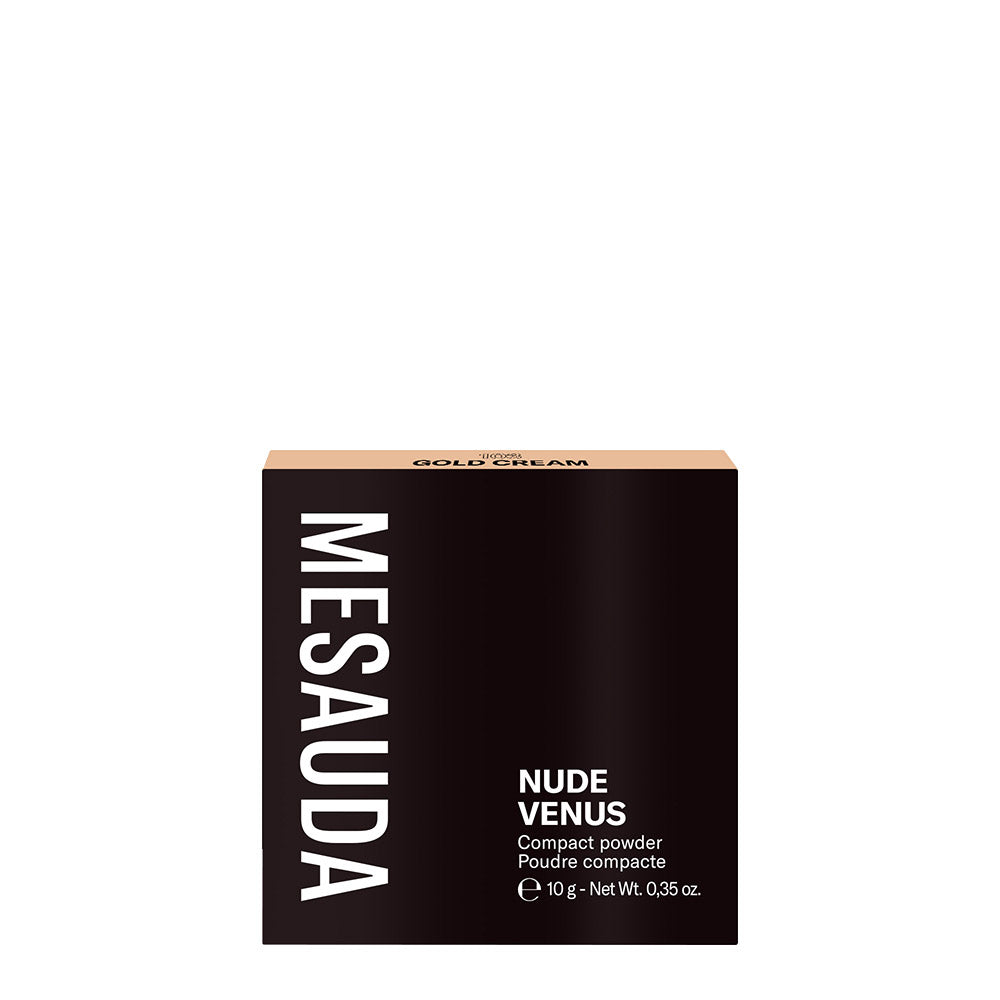 Mesauda Beauty Nude Venus Compact Powder Gold Cream 10gr  - cipria compatta
