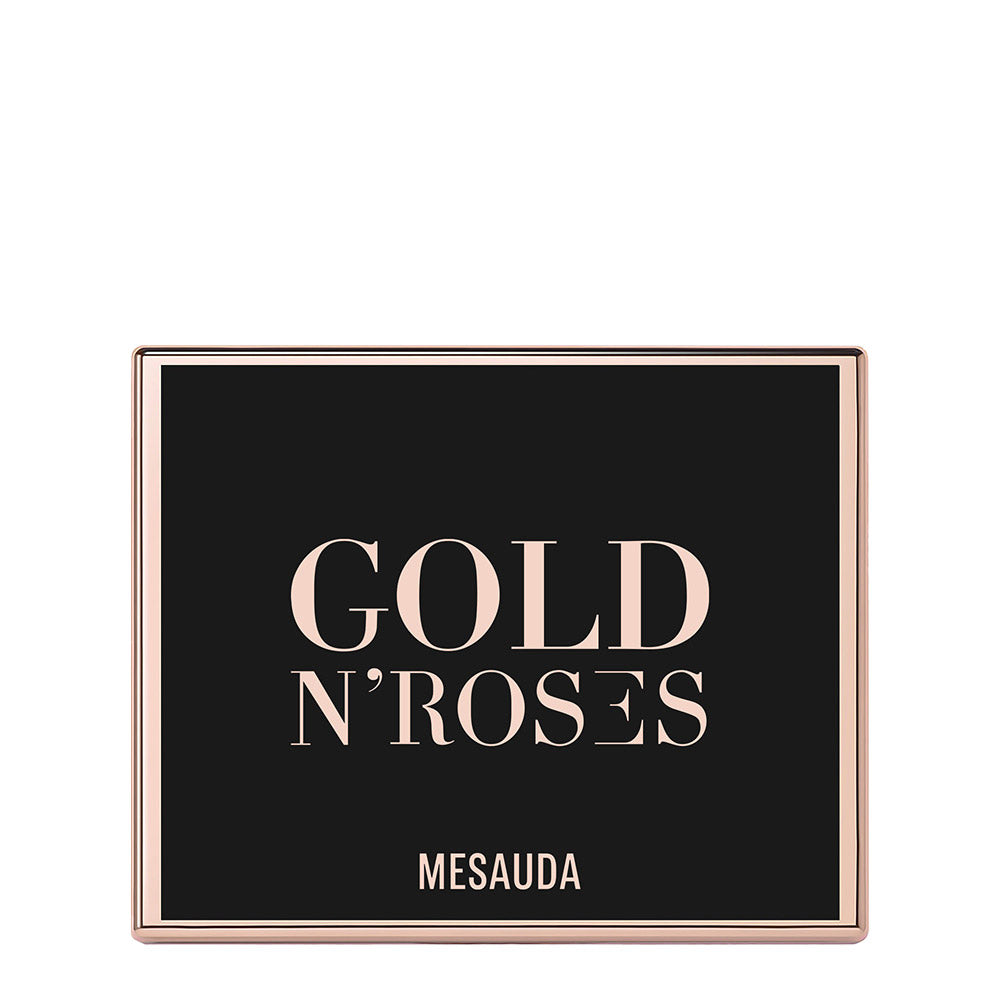 Mesauda Beauty Gold N'Roses Palette - palette ombretti compatti