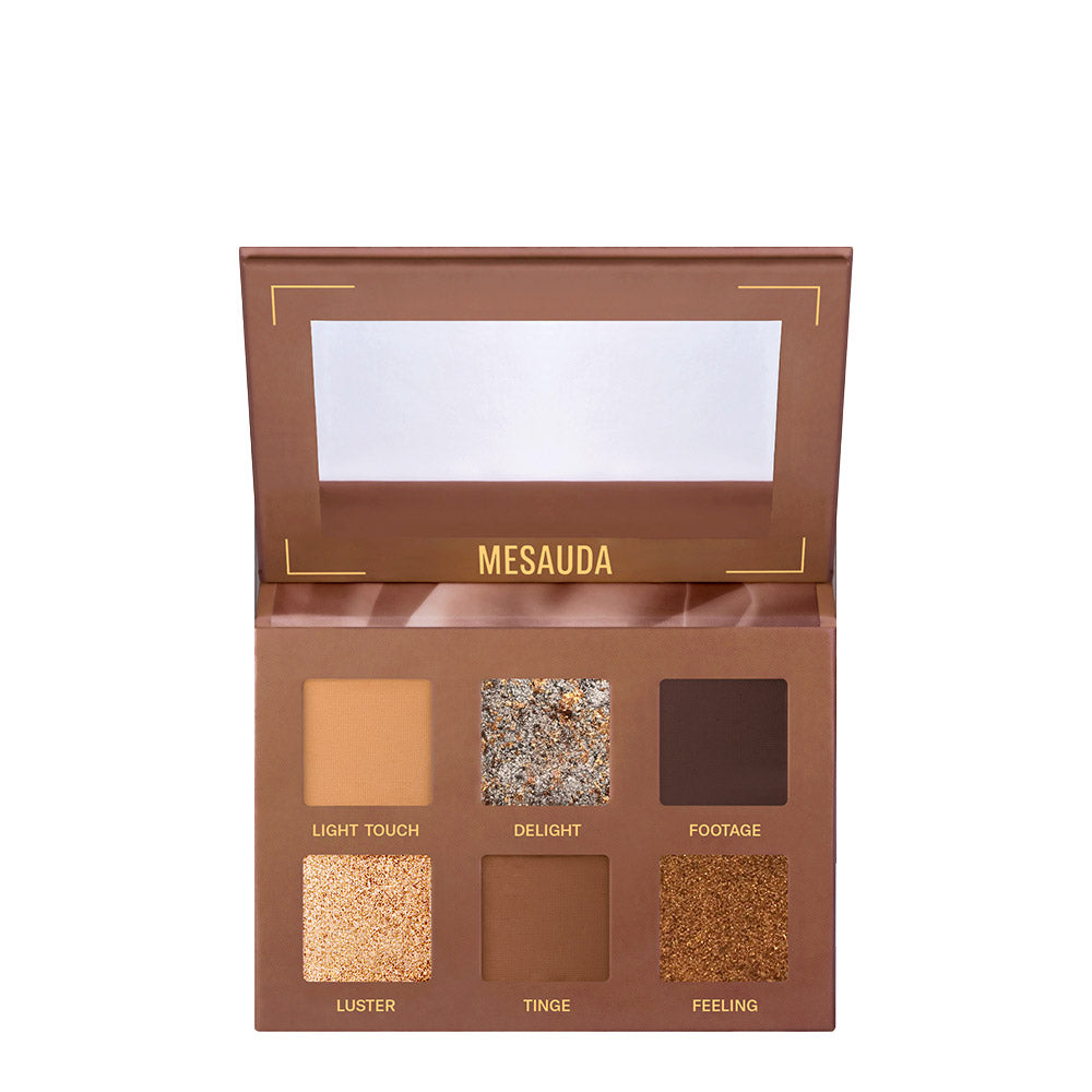 Mesauda Beauty Bare Harmony Palette 203 Cool Bronze 6gr - palette 6 ombretti