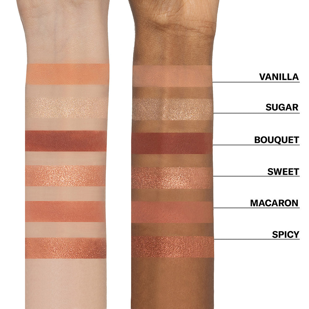 Mesauda Beauty Bare Harmony Palette 204 Delicious Rose 6gr - palette 6 ombretti