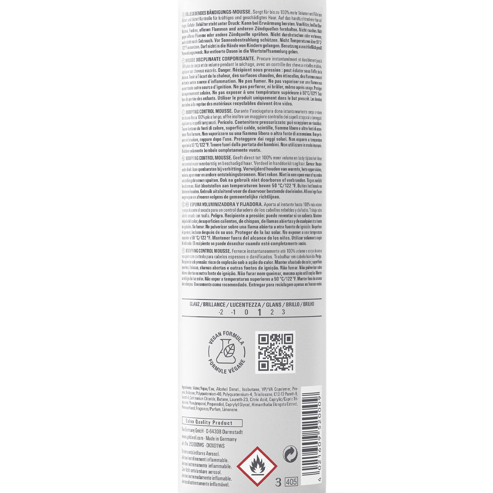 Goldwell Stylesign Bodifying Control Mousse 300ml - mousse volumizzante