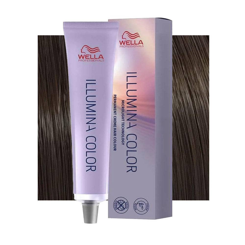Wella Illumina Color 5/7 Castano Chiaro Sabbia 60ml - colorazione permanente