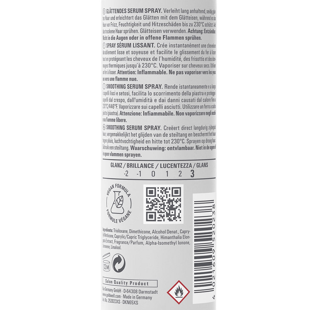 Goldwell Stylesign Smoothing Serum Spray 100ml - termoprotettore anti crespo