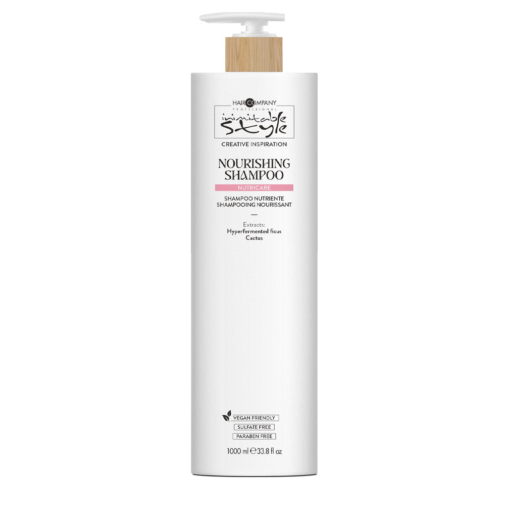 Hair Company Inimitable Style Nourishing Shampoo 1000ml  - shampoo nutriente