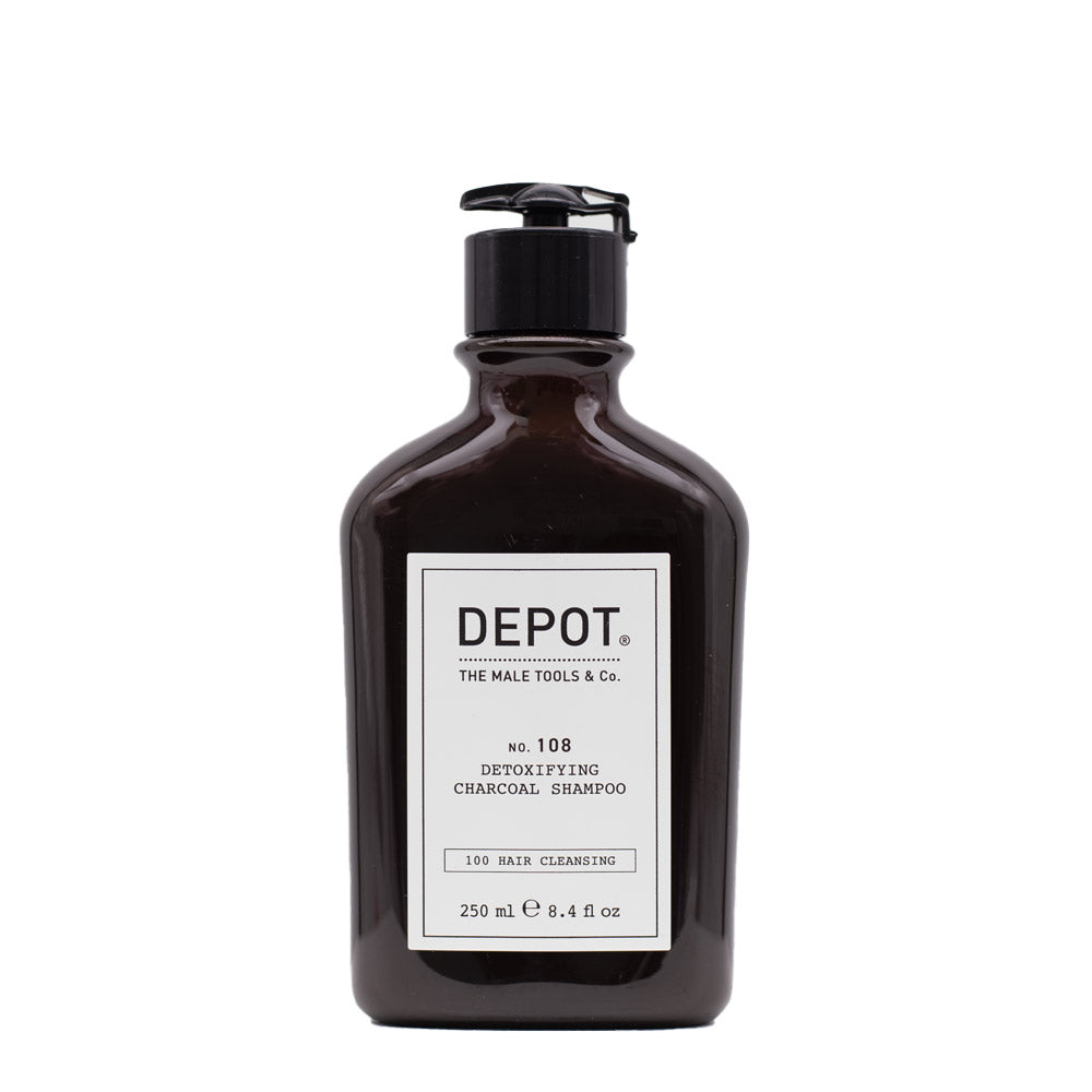 Depot Hair No. 108 Detoxifying Charchoal Shampoo 250ml - shampoo detossinante
