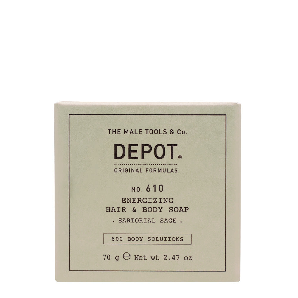 Depot Body Solutions No. 610 Energizing Hair & Body Soap 70gr
