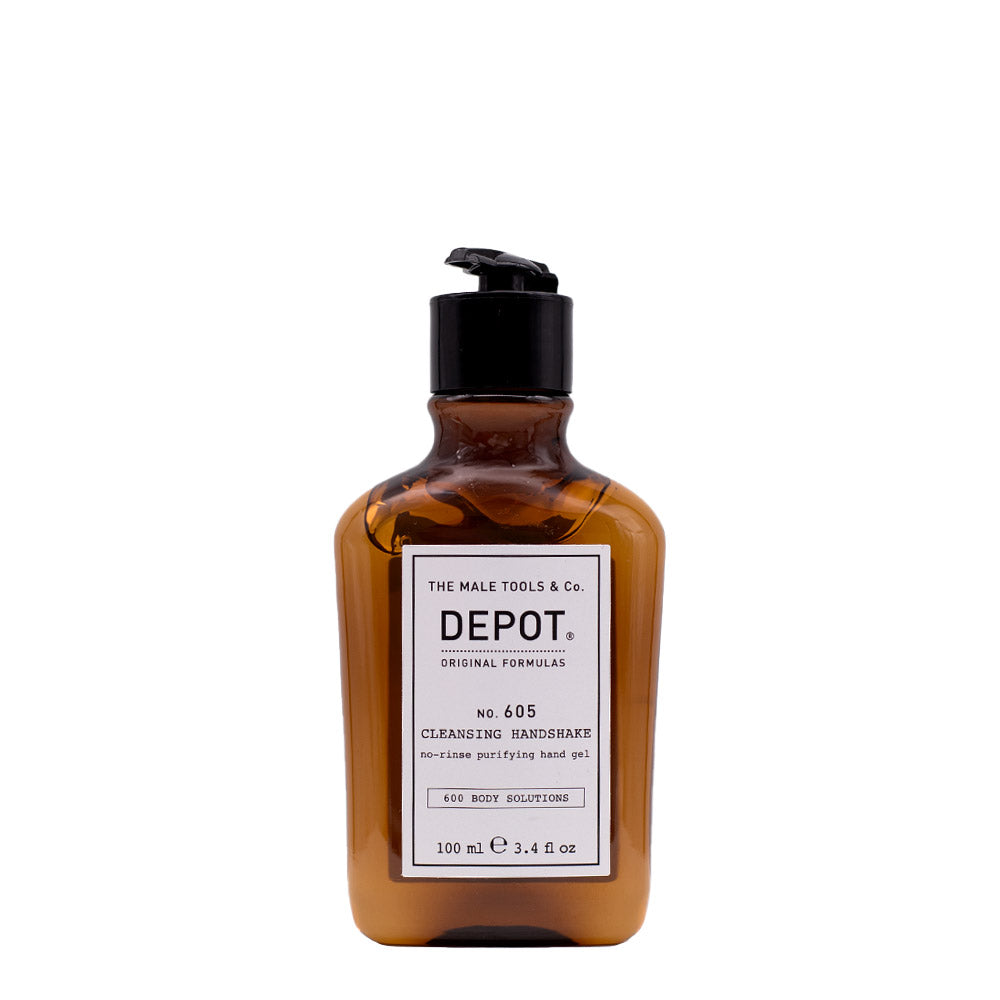 Depot Body Solutions No. 605 Safe Handshake No-Rinse Purifying Hand Gel 100ml