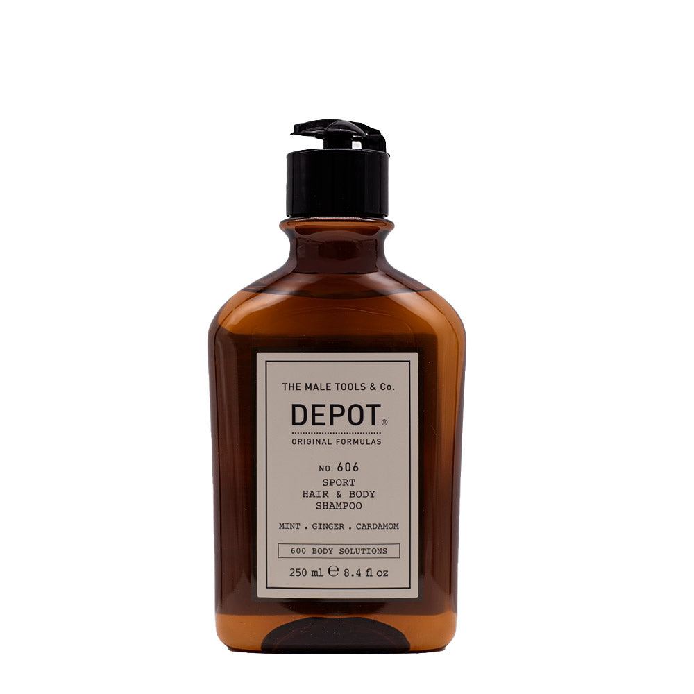 Depot Body Solutions No. 606 Sport Hair & Body Shampoo 250ml