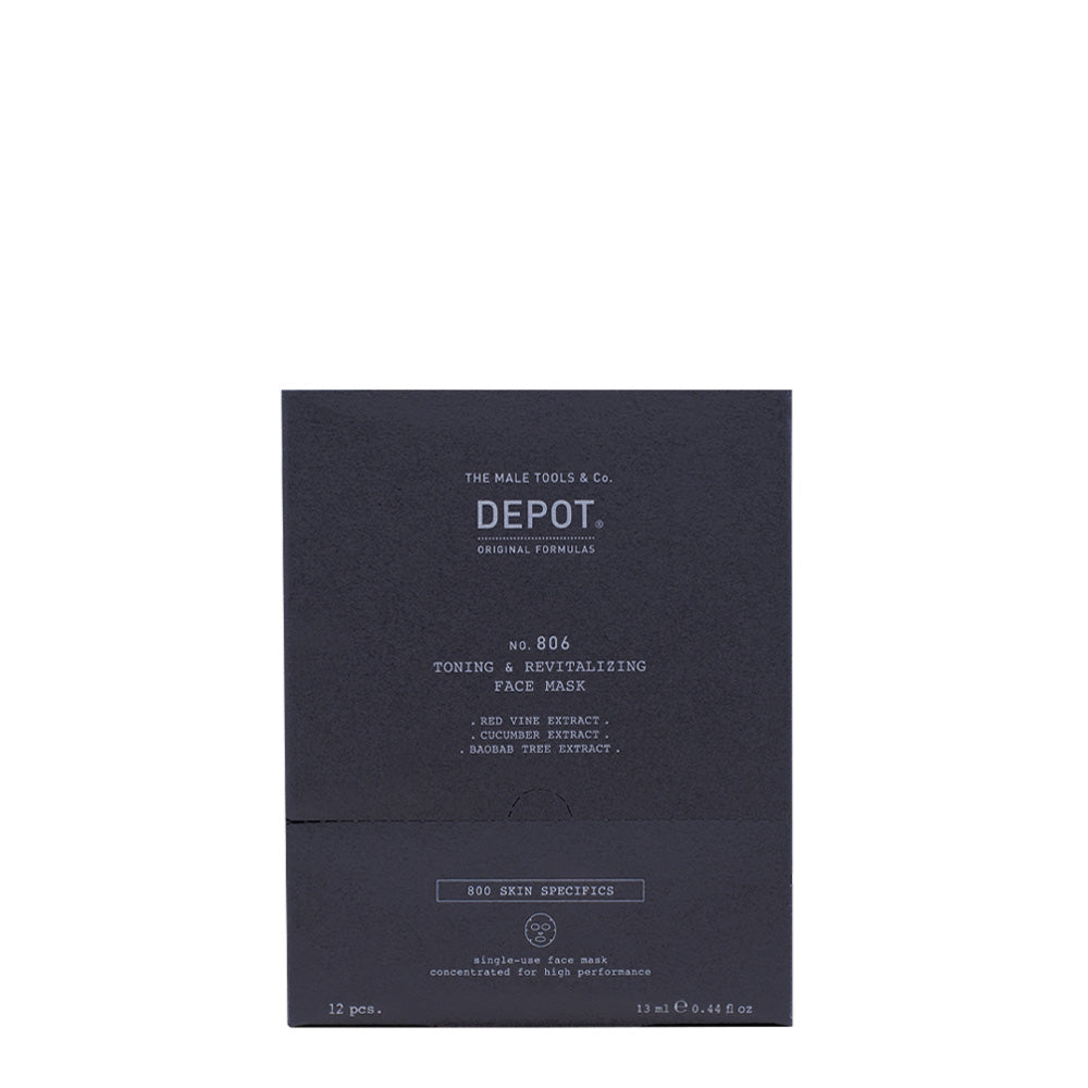 Depot Skin Specifics Toning & Revitalizing Face Mask 12 pcs