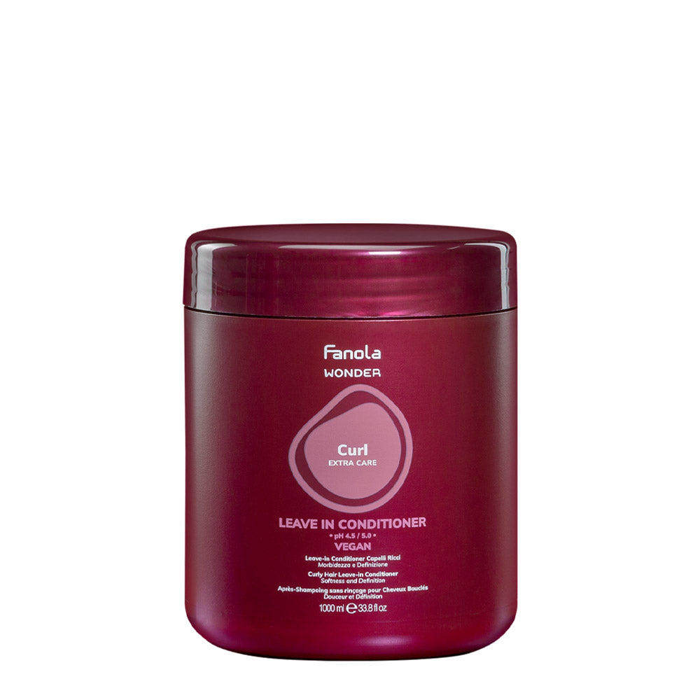 Fanola Wonder Curl Leave-In Conditioner 1000ml- balsamo leave - in capelli ricci