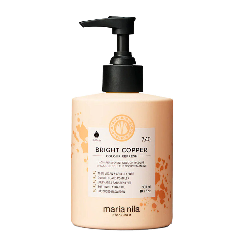 Maria Nila Colour Refresh Bright Copper 300ml - maschera colorata