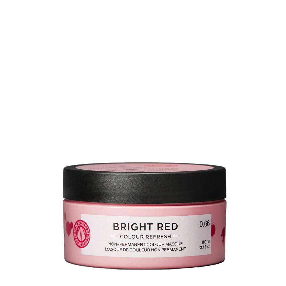 Maria Nila Colour Refresh Bright Red 100ml - maschera colorata
