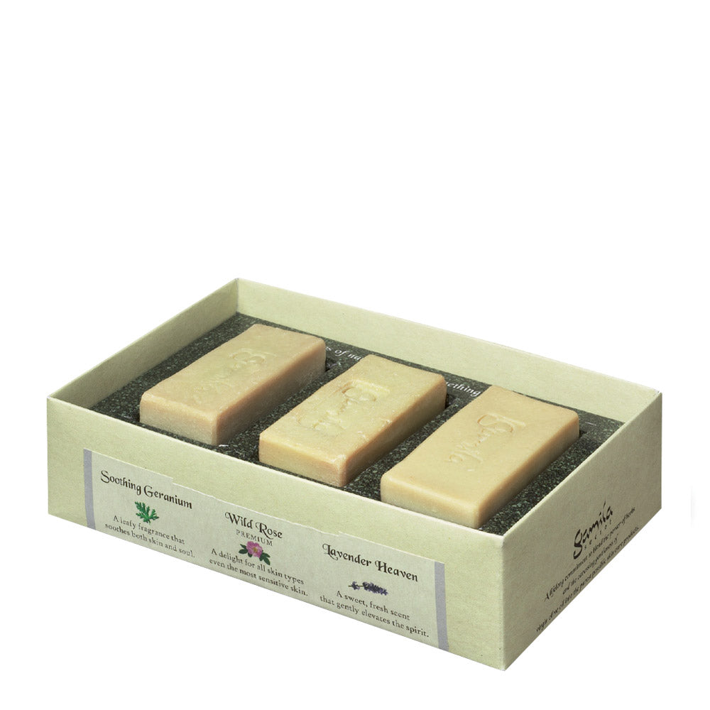 Gamila Secret Trio Soap 3x30gr - cofanetto saponette viso