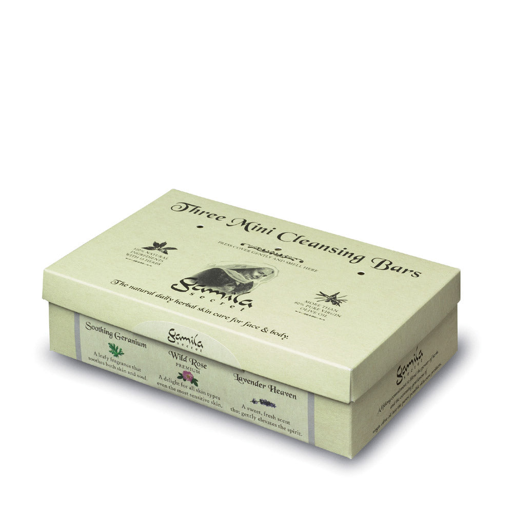 Gamila Secret Trio Soap 3x30gr - cofanetto saponette viso