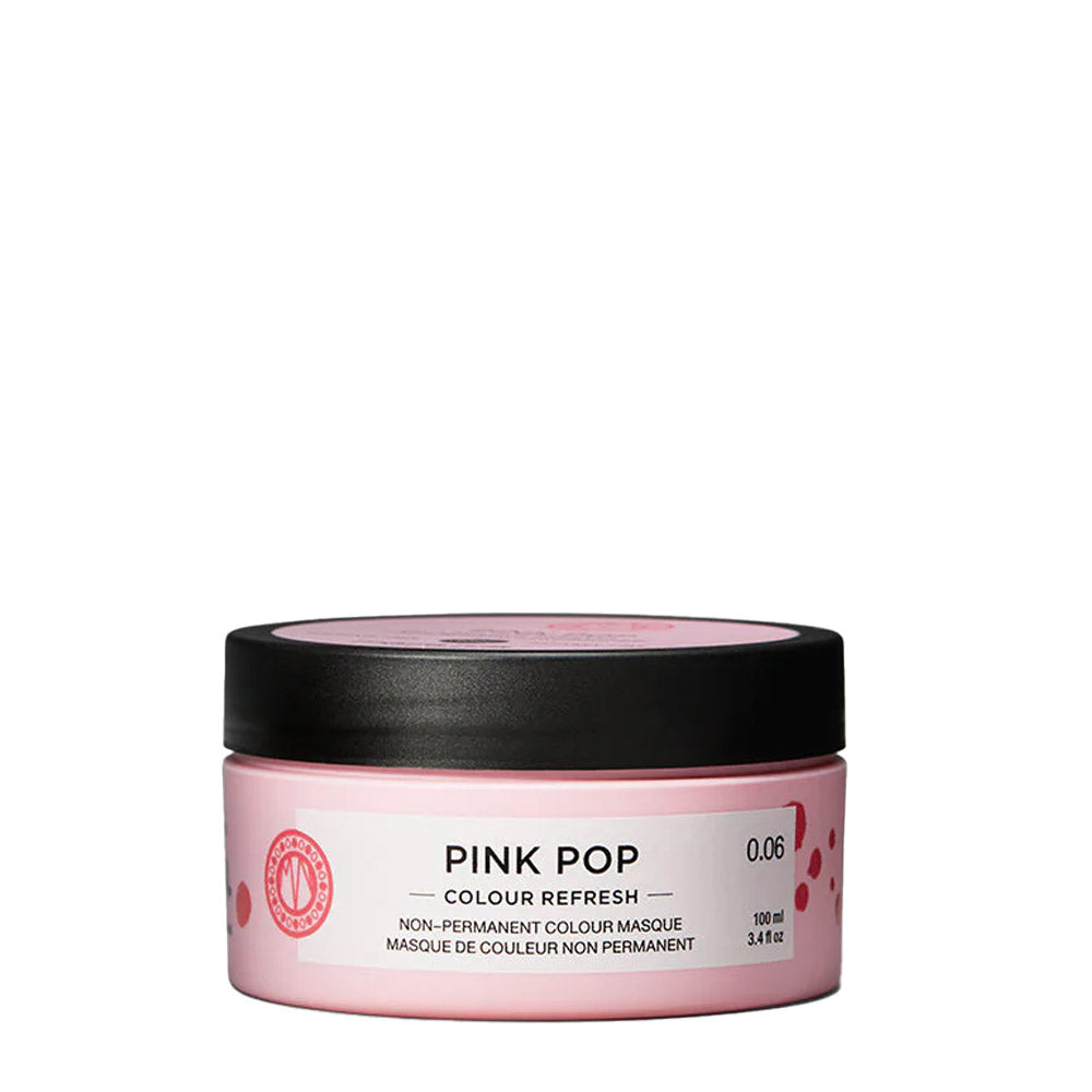 Maria Nila Colour Refresh Pink Pop 100ml - maschera colorata
