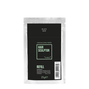 Sibel Hair Sculptor Hair Building Fibers Black Refill 25gr - ricarica fibre