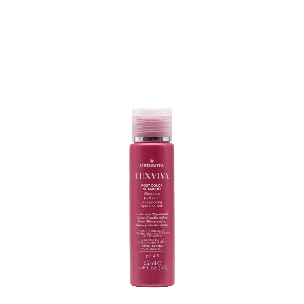 Medavita Luxviva Post Color Shampoo 55ml - shampoo per capelli colorati