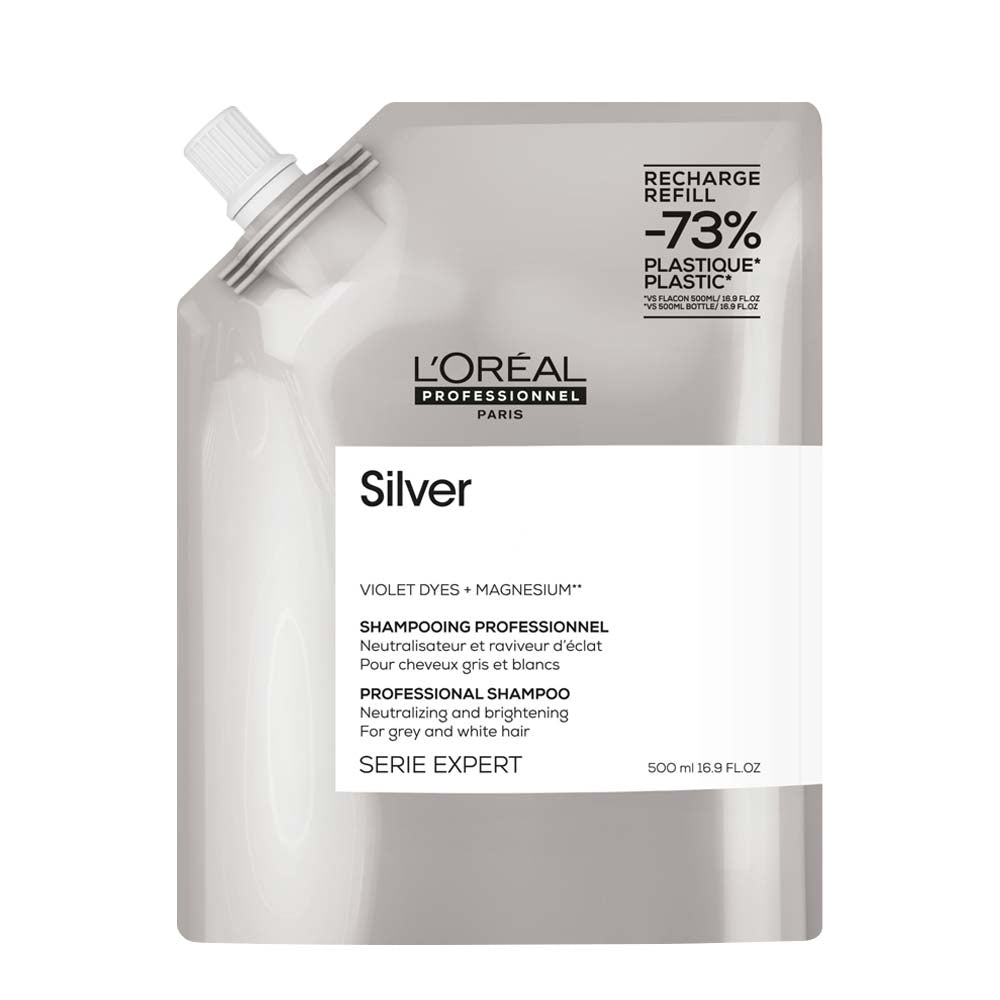 L'Oreal Professionnel Paris Serie Expert Silver Shampoo Refill 500ml