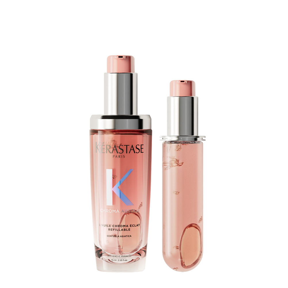 Kerastase Chroma Absolu L'Huile Chroma Éclat 75ml + Refill 75ml
