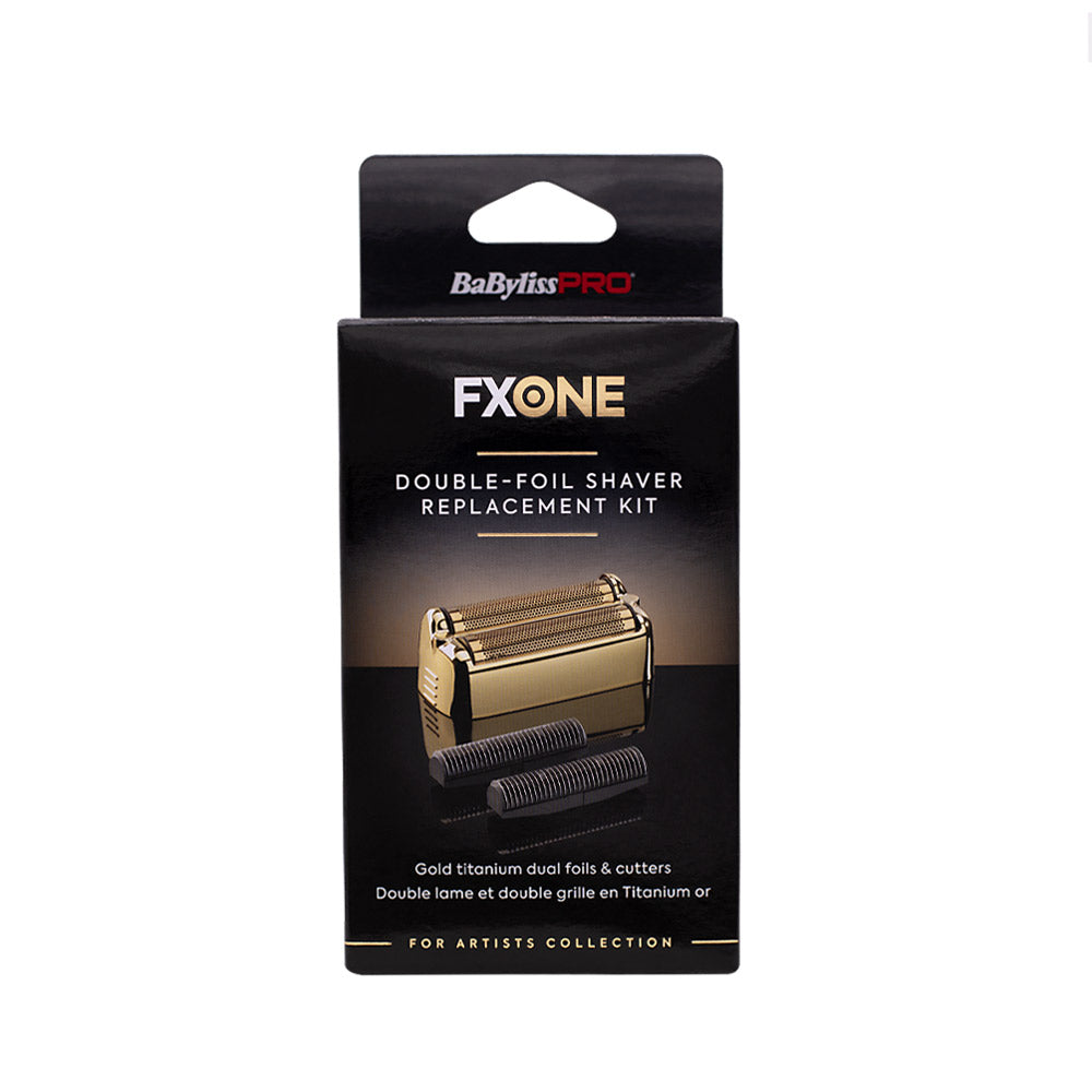 Babyliss Pro 4Artist Kit di Ricambio Gold a Doppia Lama per Shaver Fxone