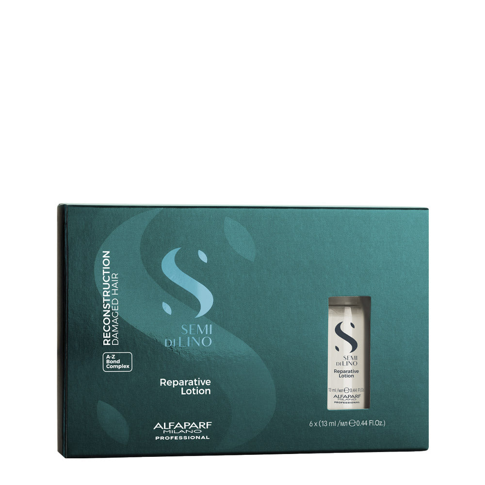 Alfaparf Milano Semi di Lino Reconstruction Reparative SOS Emergency Lotion6x13m