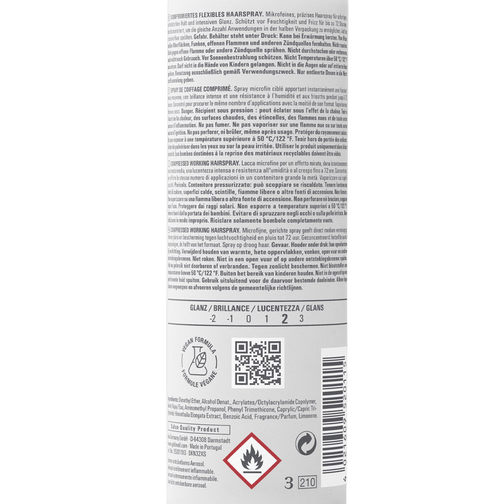Goldwell Stylesign Compressed Working Hairspray 150ml - lacca tenuta media