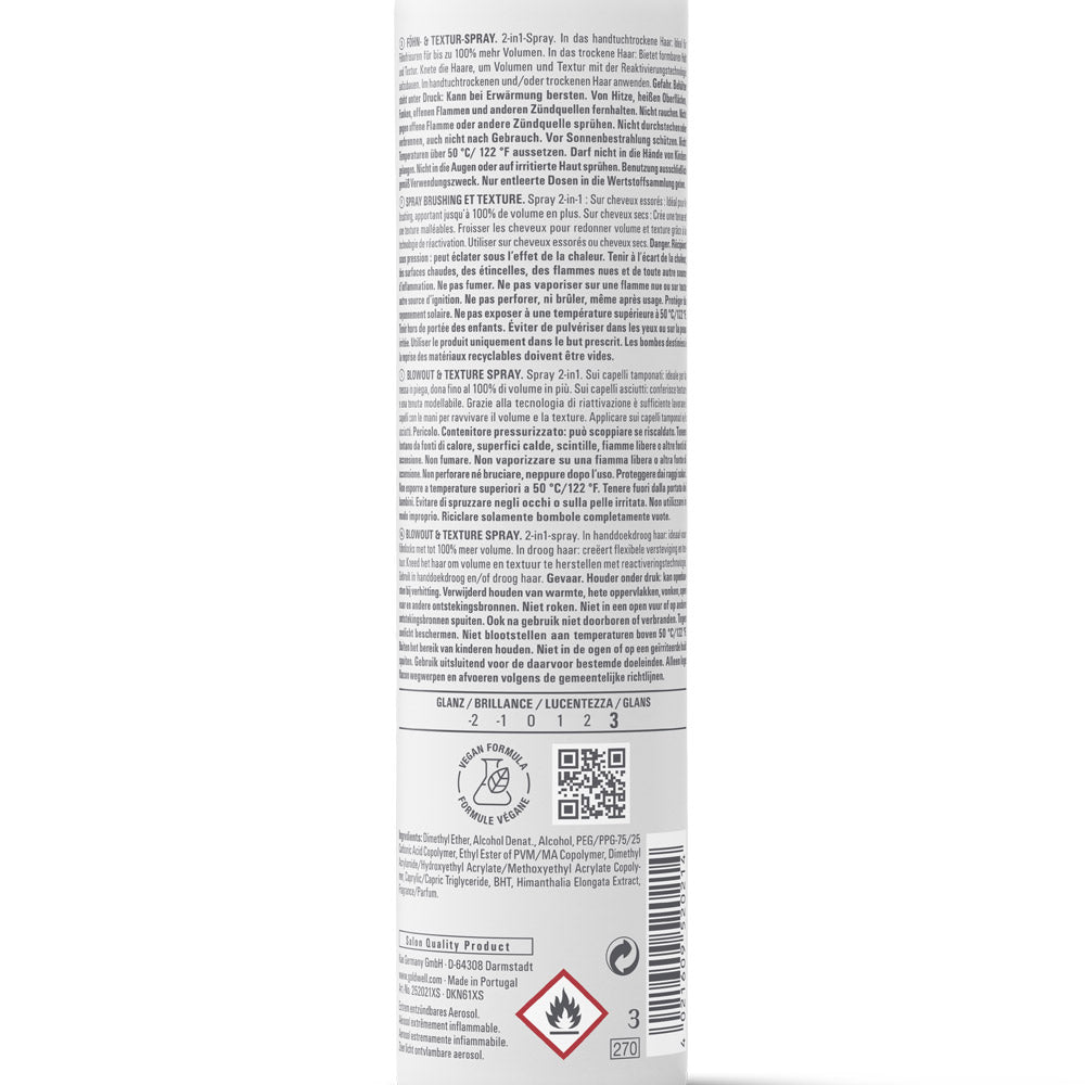 Goldwell Stylesgin Blowout + Texture Spray 200ml - spray volumizzante