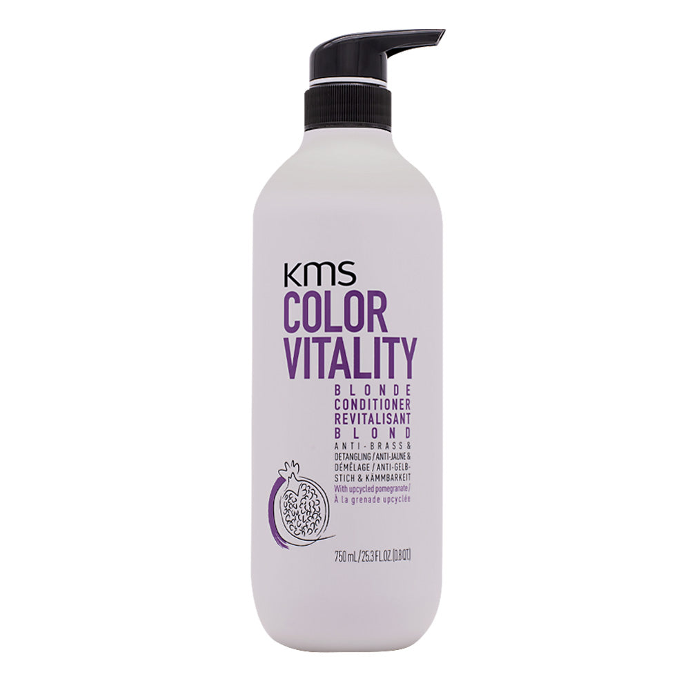 KMS Color Vitality Blonde Conditioner 750ml - balsamo capelli biondi