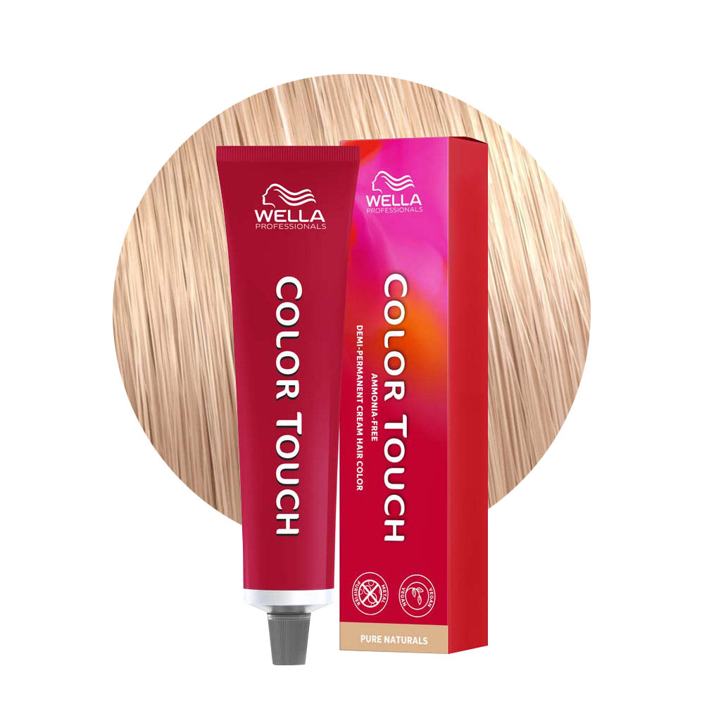 Wella Color Touch Pure Naturals 10/05 Biondo Super Chiaro Naturale Mogano 60ml