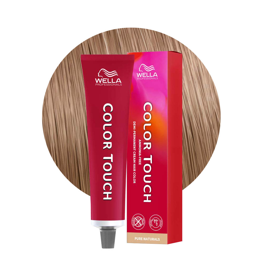 Wella Color Touch Pure Naturals 8/05 Biondo Naturale Chiaro Mogano 60ml