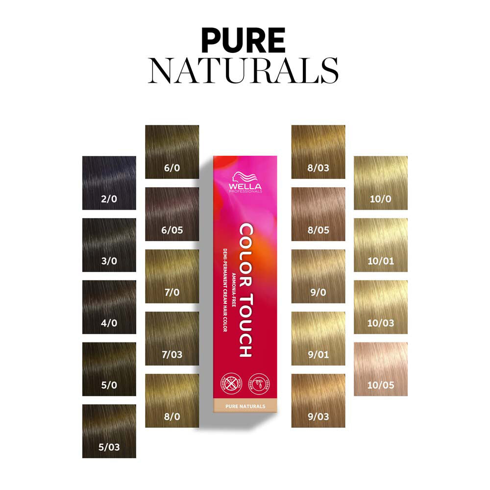 Wella Color Touch Pure Naturals 5/03 Castano Chiaro Naturale Dorato 60ml