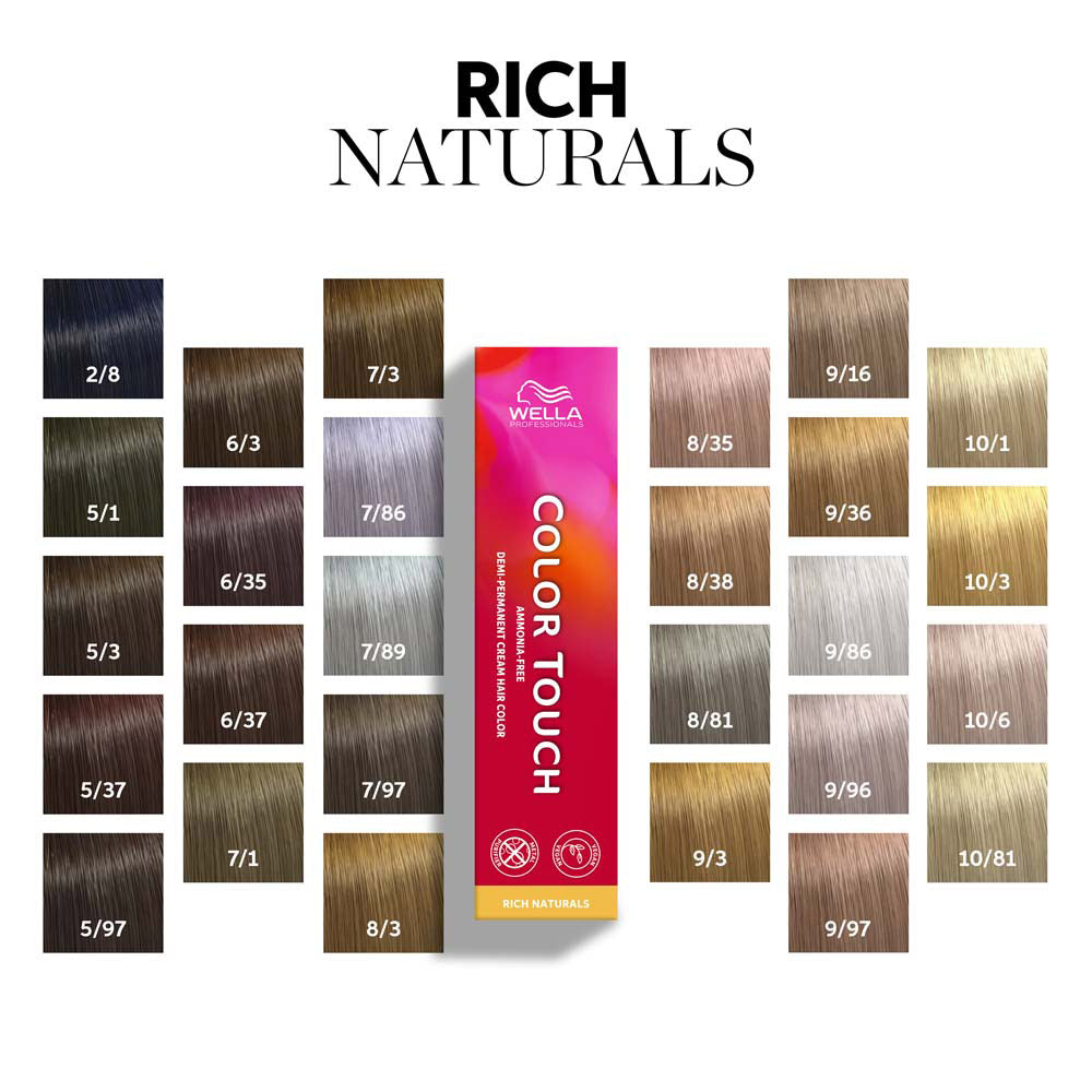 Wella Color Touch Rich Naturals 6/3 Biondo Scuro Dorato 60ml