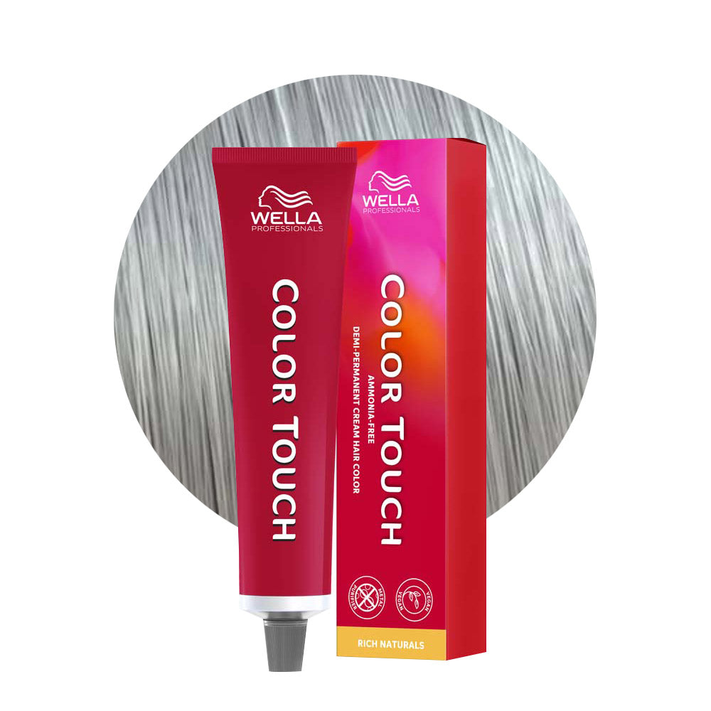 Wella Color Touch Rich Naturals 7/89 Biondo Medio Perla Cendrè 60ml