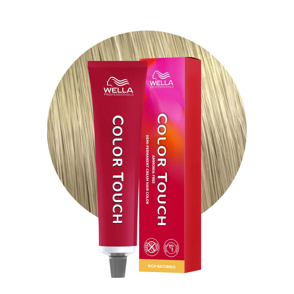 Wella Color Touch Rich Naturals 10/81 Biondo Chiarissimo Perla Cenere 60ml