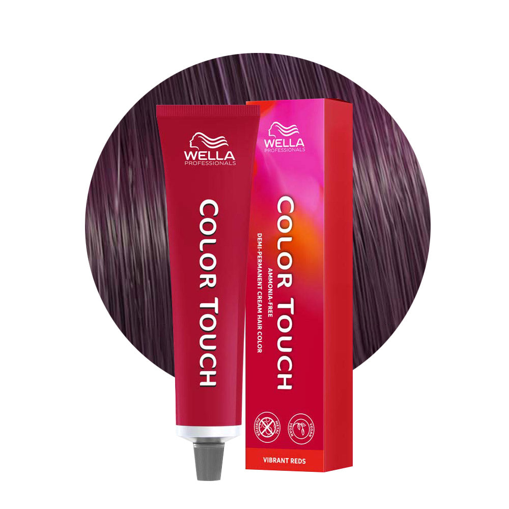 Wella Color Touch Vibrant Reds 44/65 Castano Medio Intenso Violetto 60ml