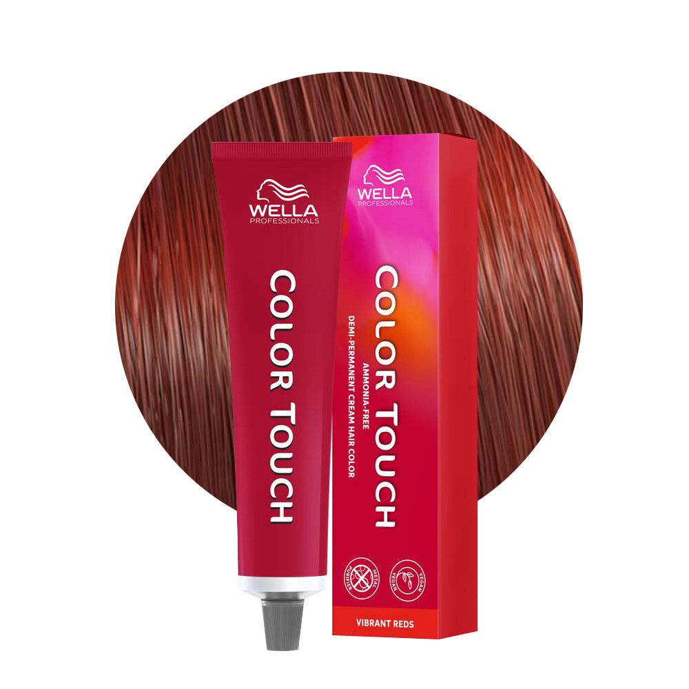 Wella Color Touch Vibrant Reds 66/44 Biondo Scuro Intenso Rame 60ml