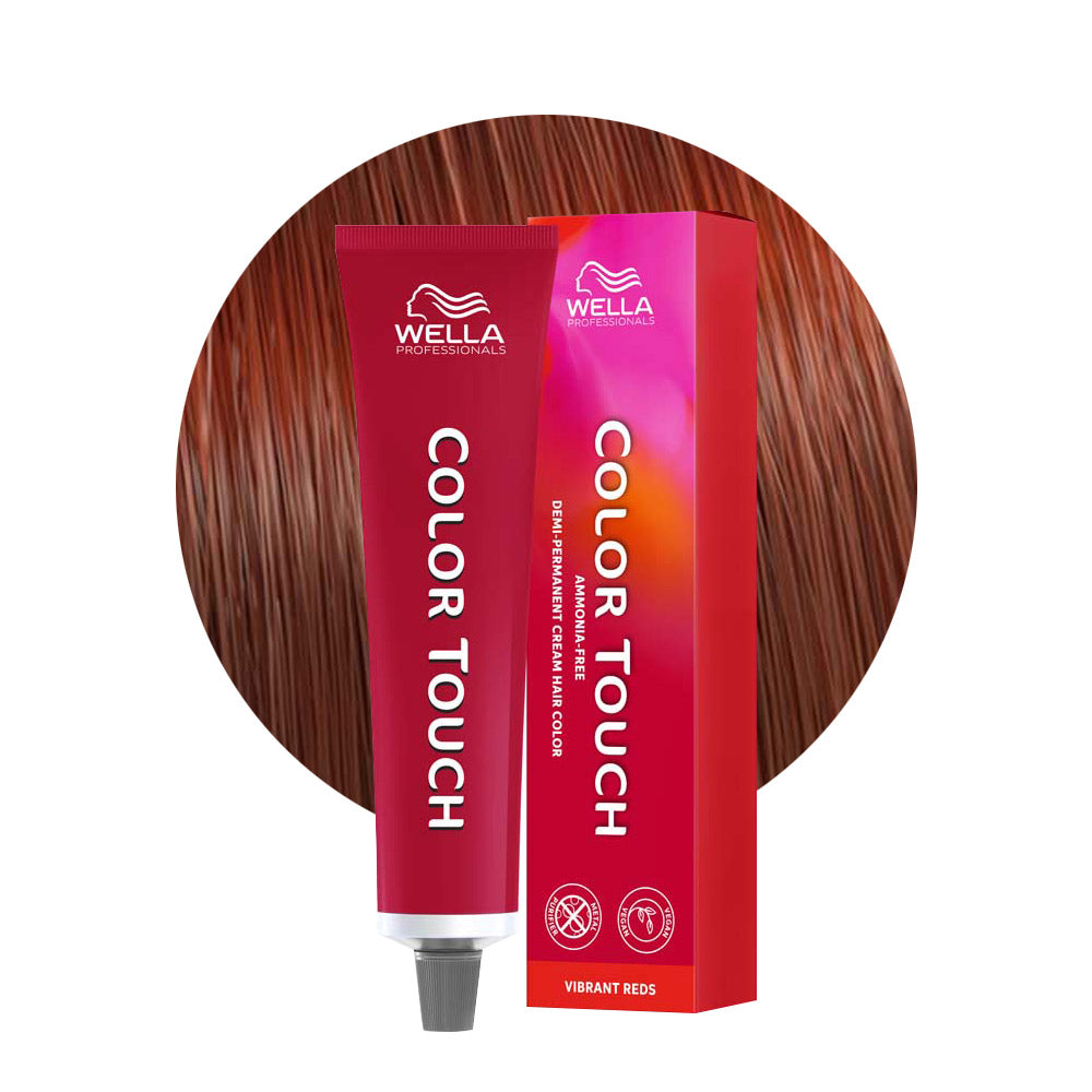 Wella Color Touch Vibrant Reds 7/4 Biondo Medio Ramato 60ml