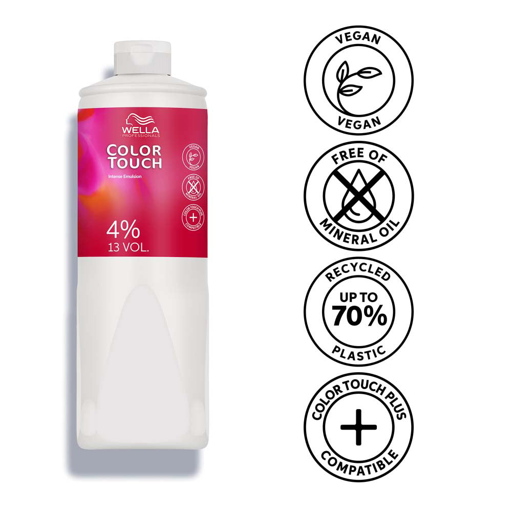 Wella Color Touch Emulsion 13Vol 4% 1000ml - lozione ossidante