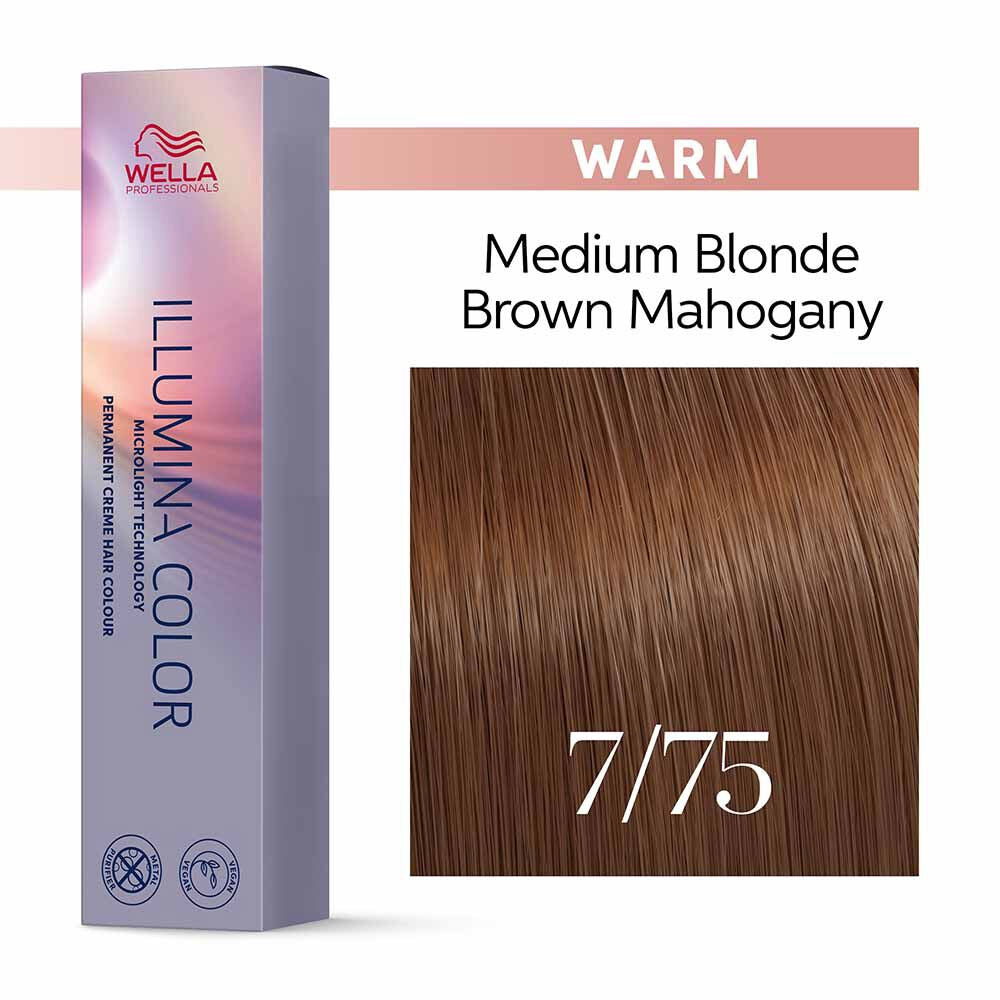 Wella Illumina Color 7/75 Biondo Medio Castano Mogano 60ml