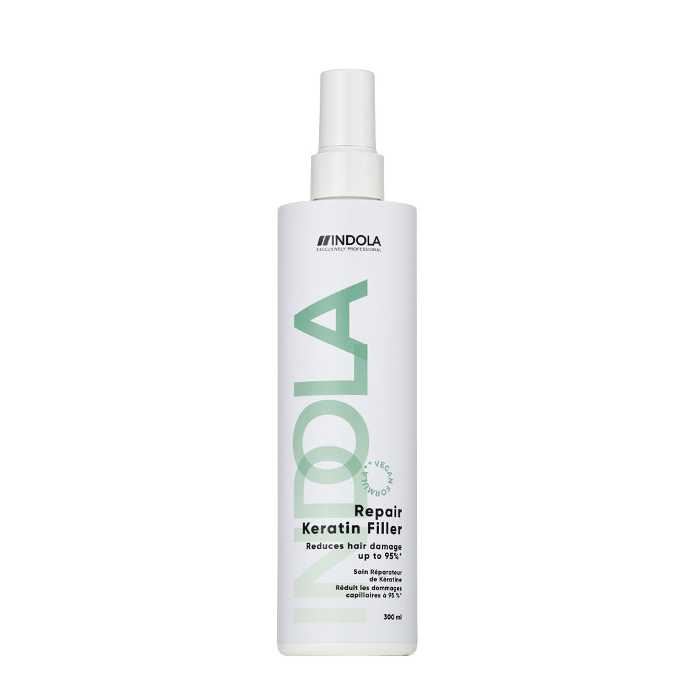 Indola Repair Keratin Filler 300ml - trattamento ristrutturante spray