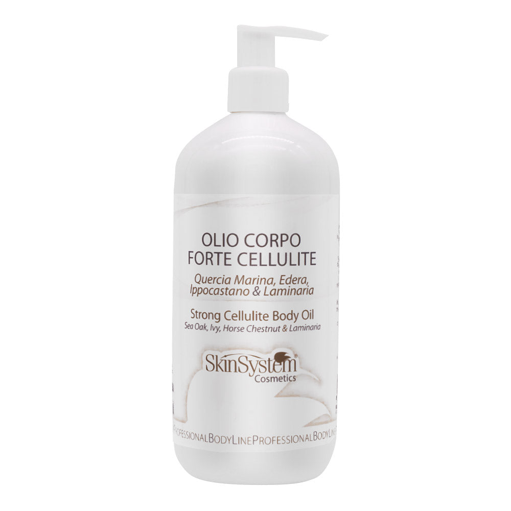 SkinSystem Strong Cellulite Body Oil 500ml  - olio forte cellulite